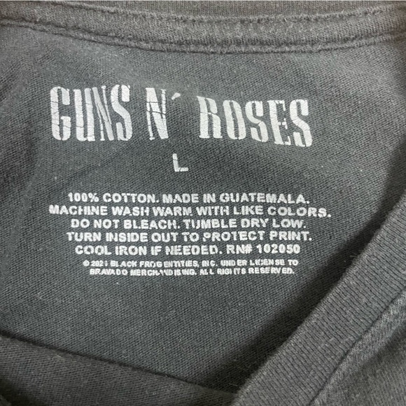 Guns N Roses Tee Large Sweet Child of Mine Rock Band 80s Distressed Baggy Grunge - Picture 6 of 9